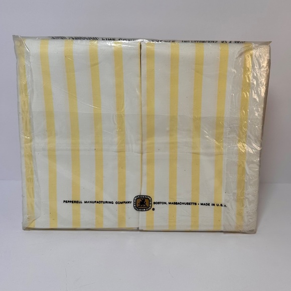 Vintage Lady Pepperell Fine Combed Percale Pillowcases β Set of 2, New Old Stock - Picture 3 of 3